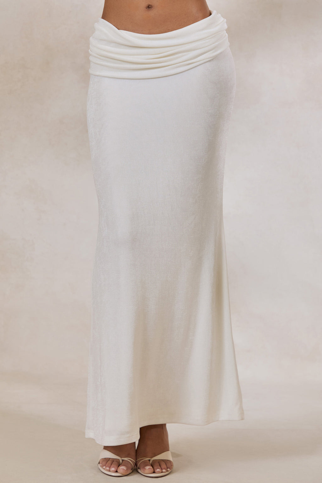 Driftly | Skirt Women's White Maxi