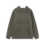 Pastel green oversized hoodie, front view