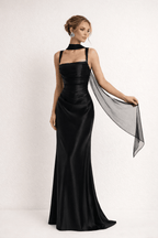 Driftly | Dress Women's Maxi Elegant - Polyester