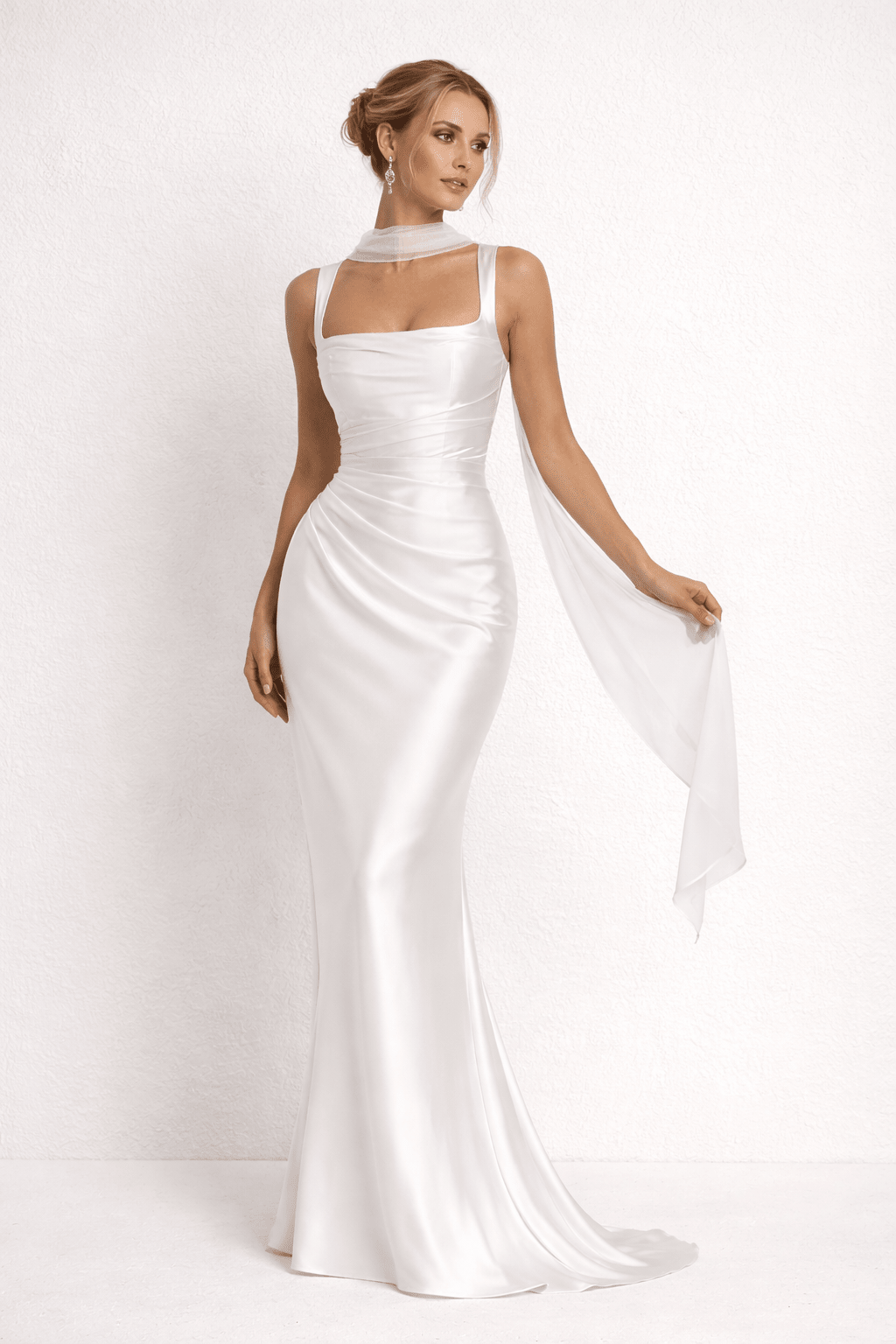 Driftly | Dress Women's Maxi Elegant - Polyester