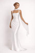 Driftly | Dress Women's Maxi Elegant - Polyester