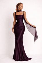 Driftly | Dress Women's Maxi Elegant - Polyester