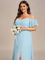 Driftly | Dress Women's Maxi Off-Shoulder - Chiffon