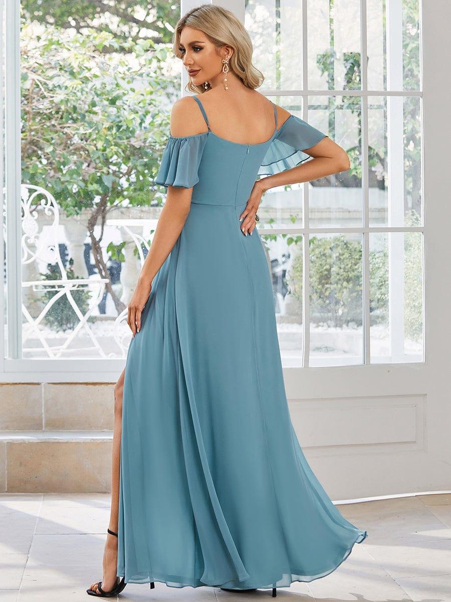 Driftly | Dress Women's Maxi Off-Shoulder - Chiffon