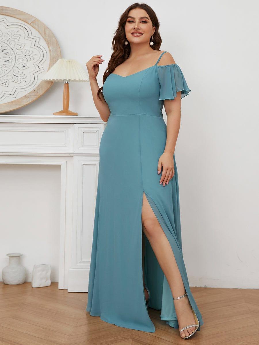 Driftly | Dress Women's Maxi Off-Shoulder - Chiffon
