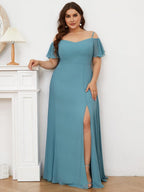 Driftly | Dress Women's Maxi Off-Shoulder - Chiffon