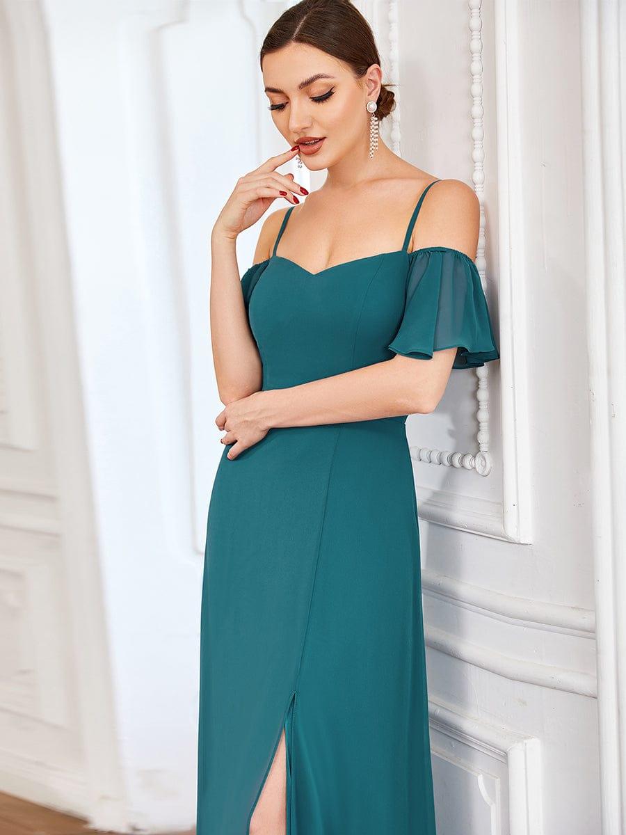 Driftly | Dress Women's Maxi Off-Shoulder - Chiffon