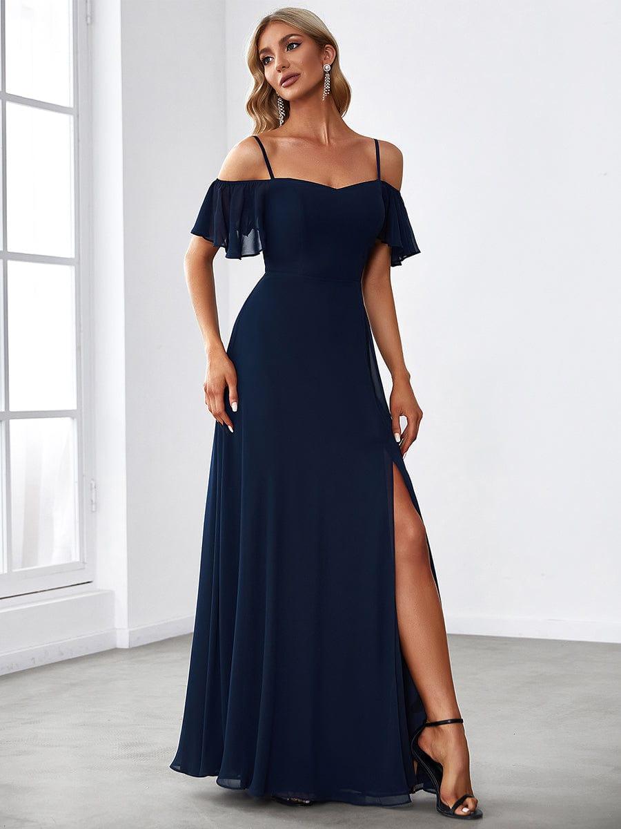 Driftly | Dress Women's Maxi Off-Shoulder - Chiffon