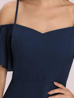 Driftly | Dress Women's Maxi Off-Shoulder - Chiffon