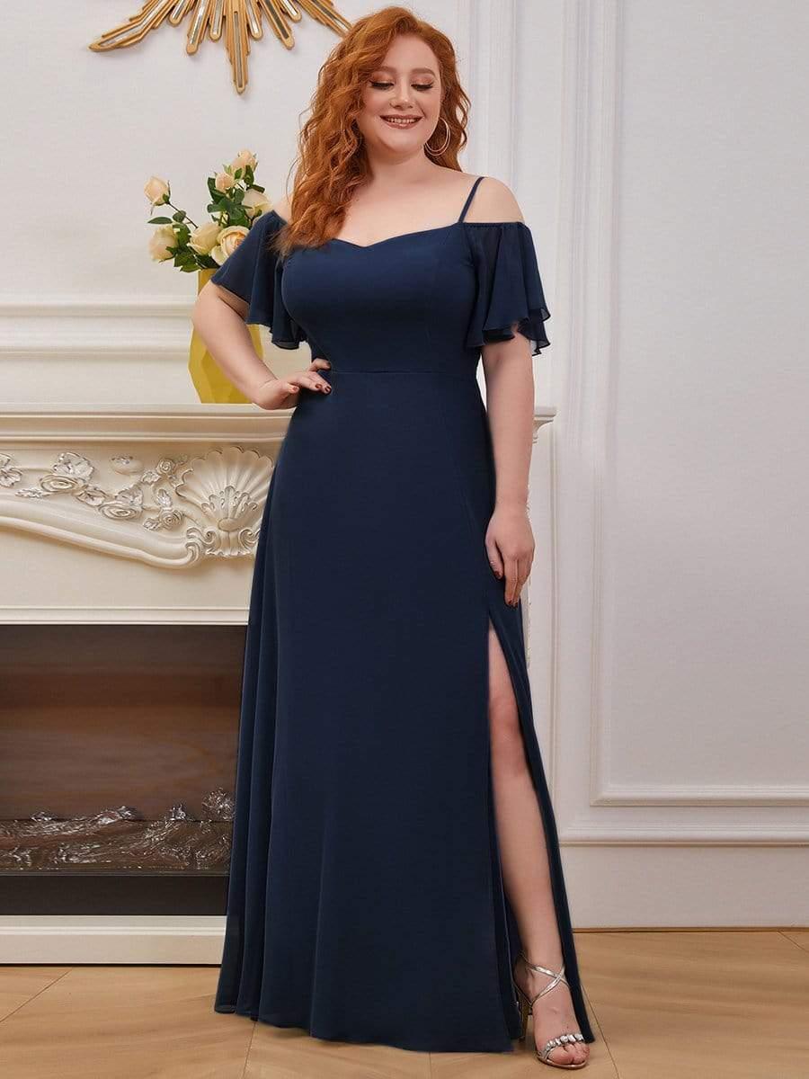 Driftly | Dress Women's Maxi Off-Shoulder - Chiffon