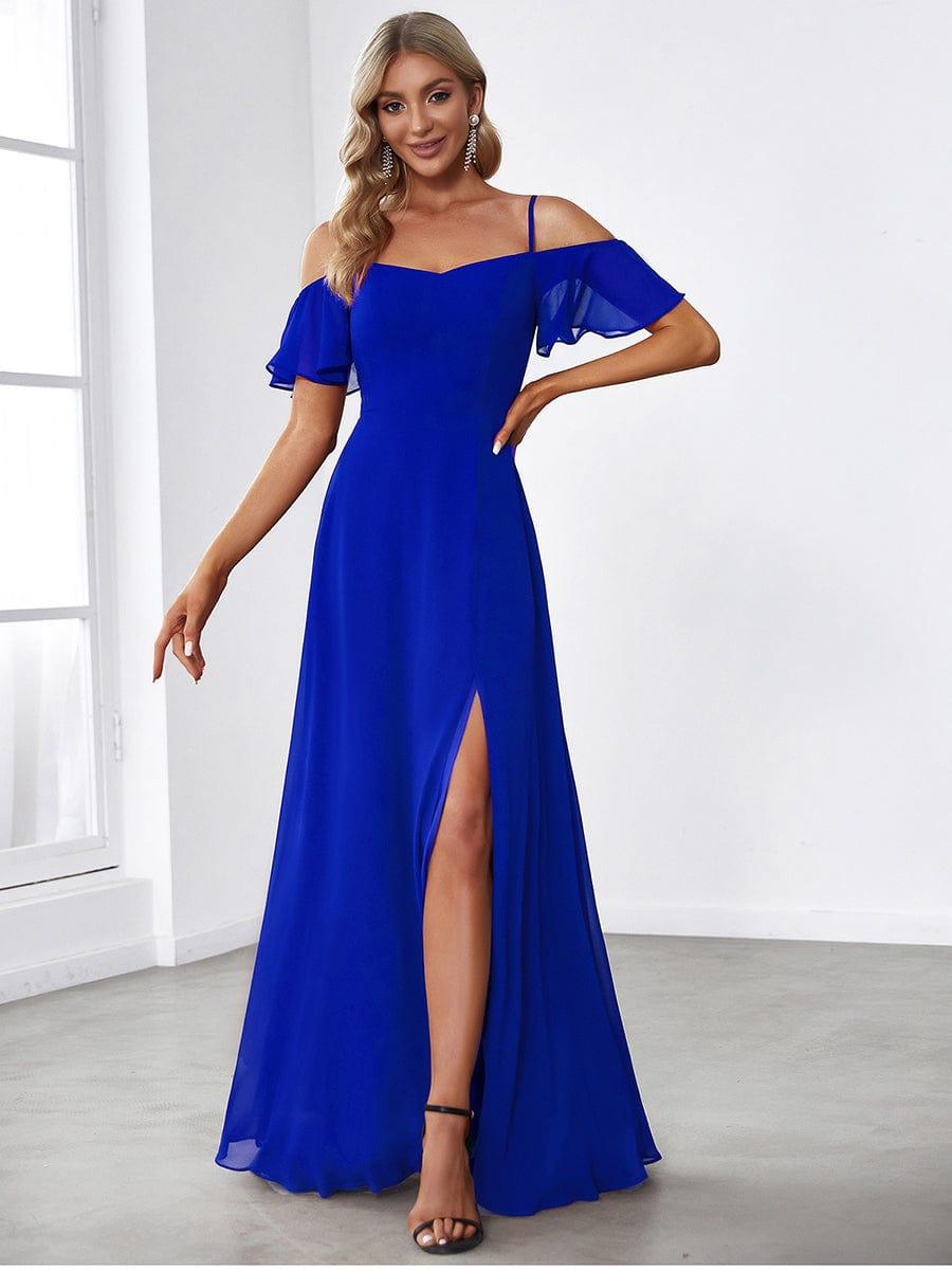 Driftly | Dress Women's Maxi Off-Shoulder - Chiffon