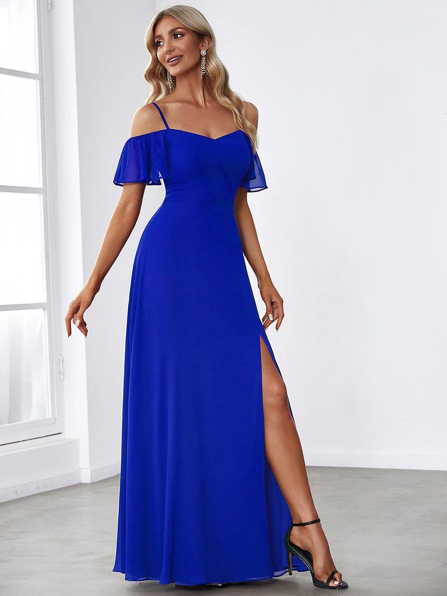 Driftly | Dress Women's Maxi Off-Shoulder - Chiffon