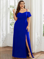 Driftly | Dress Women's Maxi Off-Shoulder - Chiffon