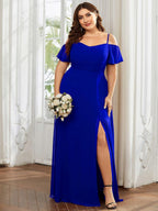 Driftly | Dress Women's Maxi Off-Shoulder - Chiffon