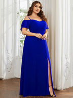 Driftly | Dress Women's Maxi Off-Shoulder - Chiffon