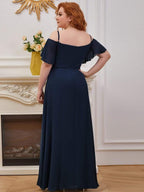 Driftly | Dress Women's Maxi Off-Shoulder - Chiffon