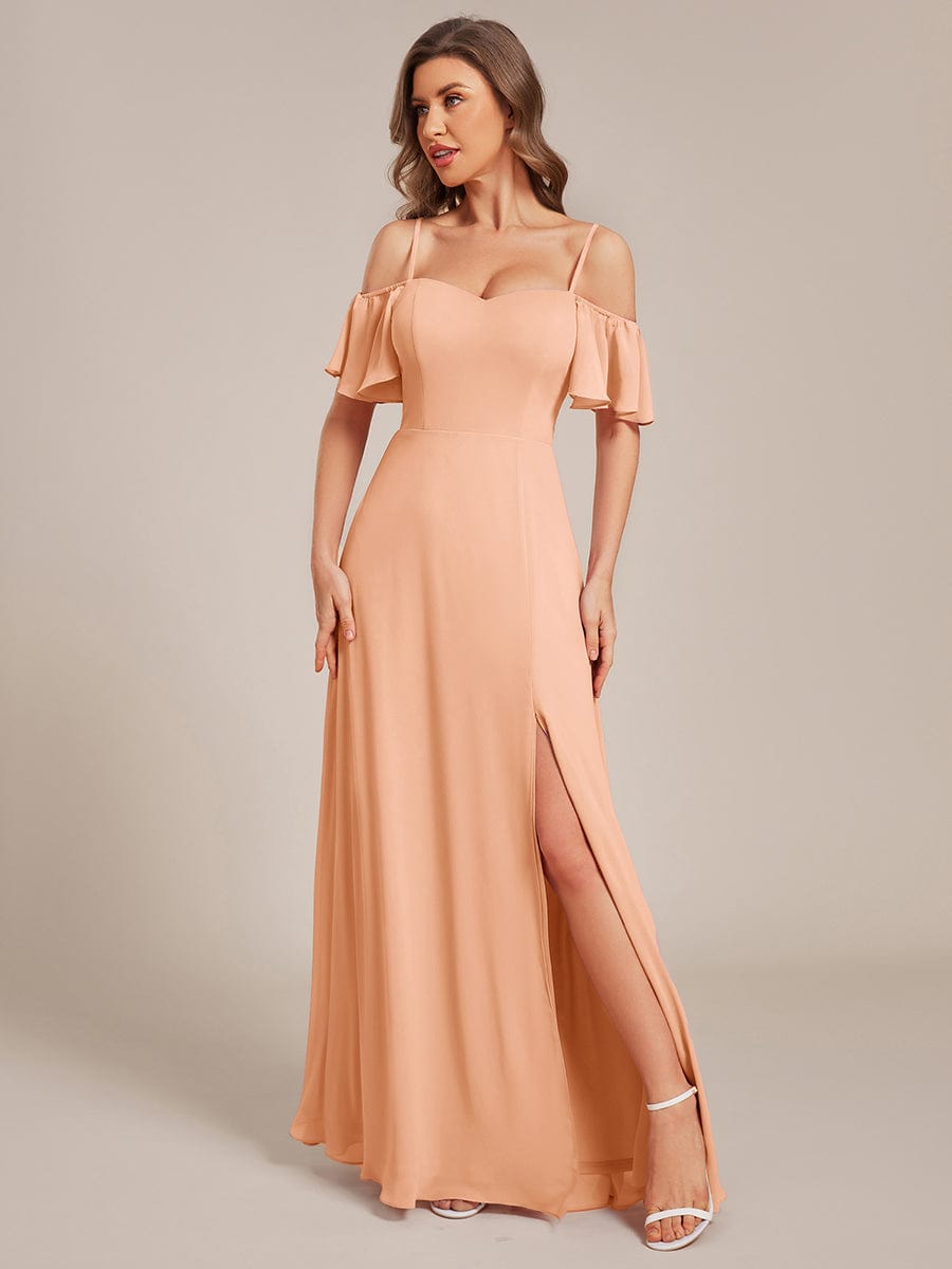Driftly | Dress Women's Maxi Off-Shoulder - Chiffon