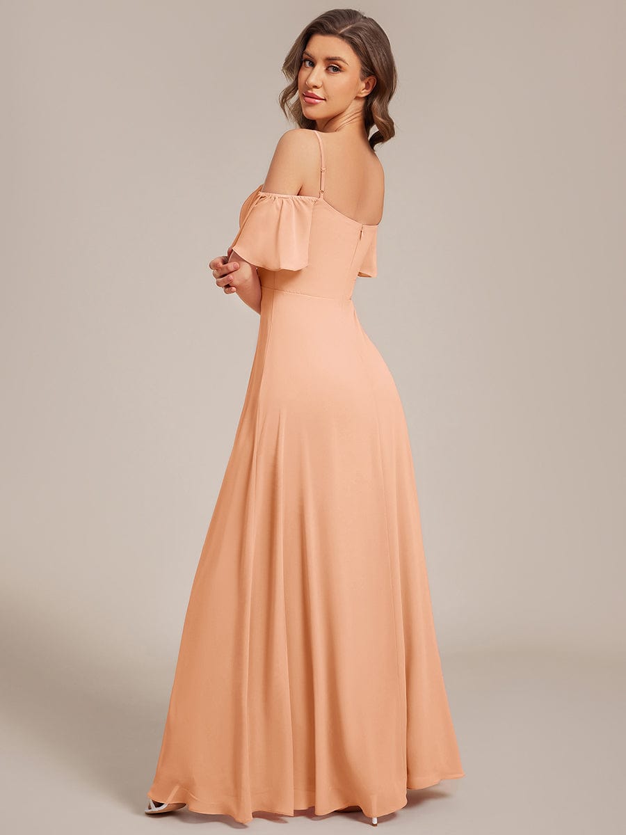 Driftly | Dress Women's Maxi Off-Shoulder - Chiffon