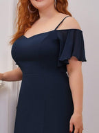Driftly | Dress Women's Maxi Off-Shoulder - Chiffon
