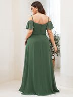 Driftly | Dress Women's Maxi Off-Shoulder - Chiffon