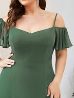 Driftly | Dress Women's Maxi Off-Shoulder - Chiffon