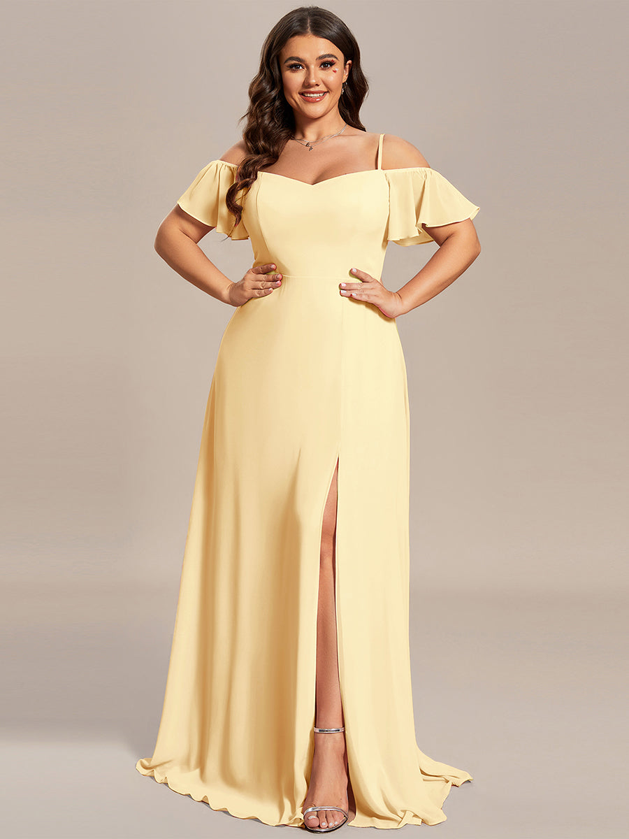 Driftly | Dress Women's Maxi Off-Shoulder - Chiffon