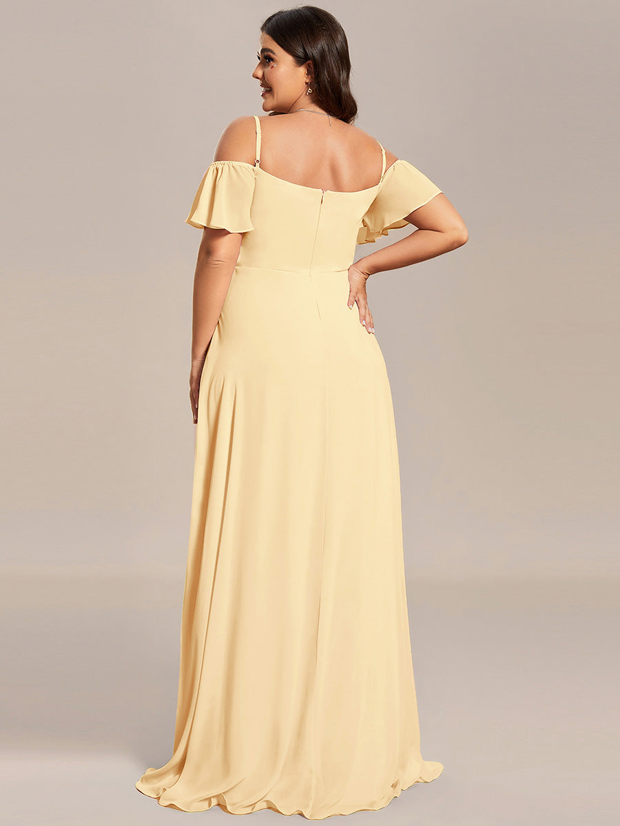 Driftly | Dress Women's Maxi Off-Shoulder - Chiffon