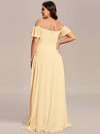 Driftly | Dress Women's Maxi Off-Shoulder - Chiffon