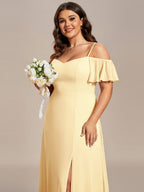 Driftly | Dress Women's Maxi Off-Shoulder - Chiffon