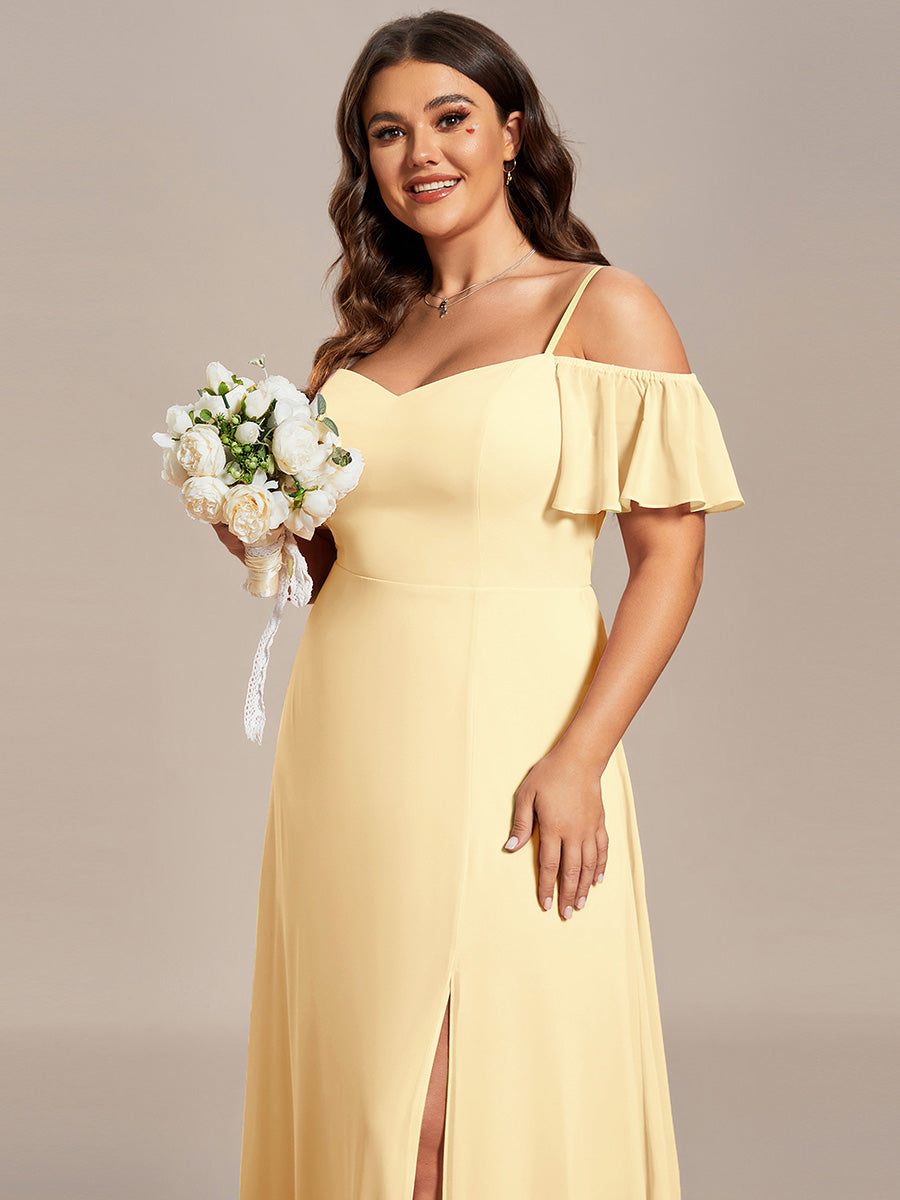 Driftly | Dress Women's Maxi Off-Shoulder - Chiffon