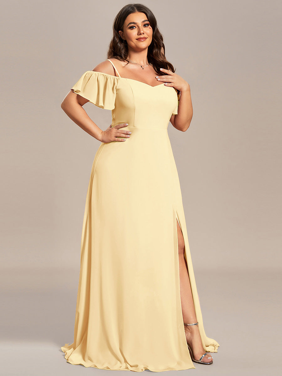 Driftly | Dress Women's Maxi Off-Shoulder - Chiffon