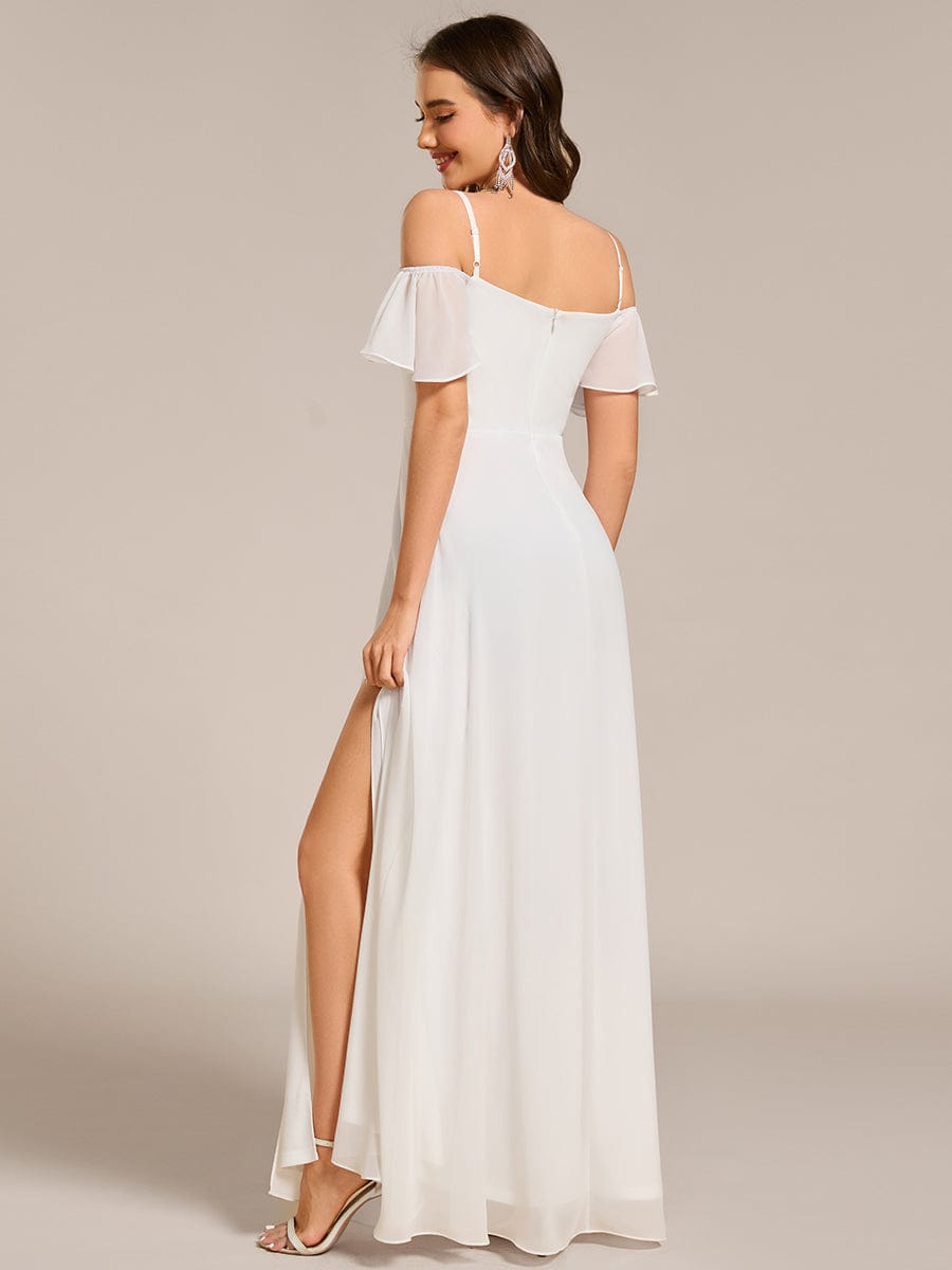 Driftly | Dress Women's Maxi Off-Shoulder - Chiffon