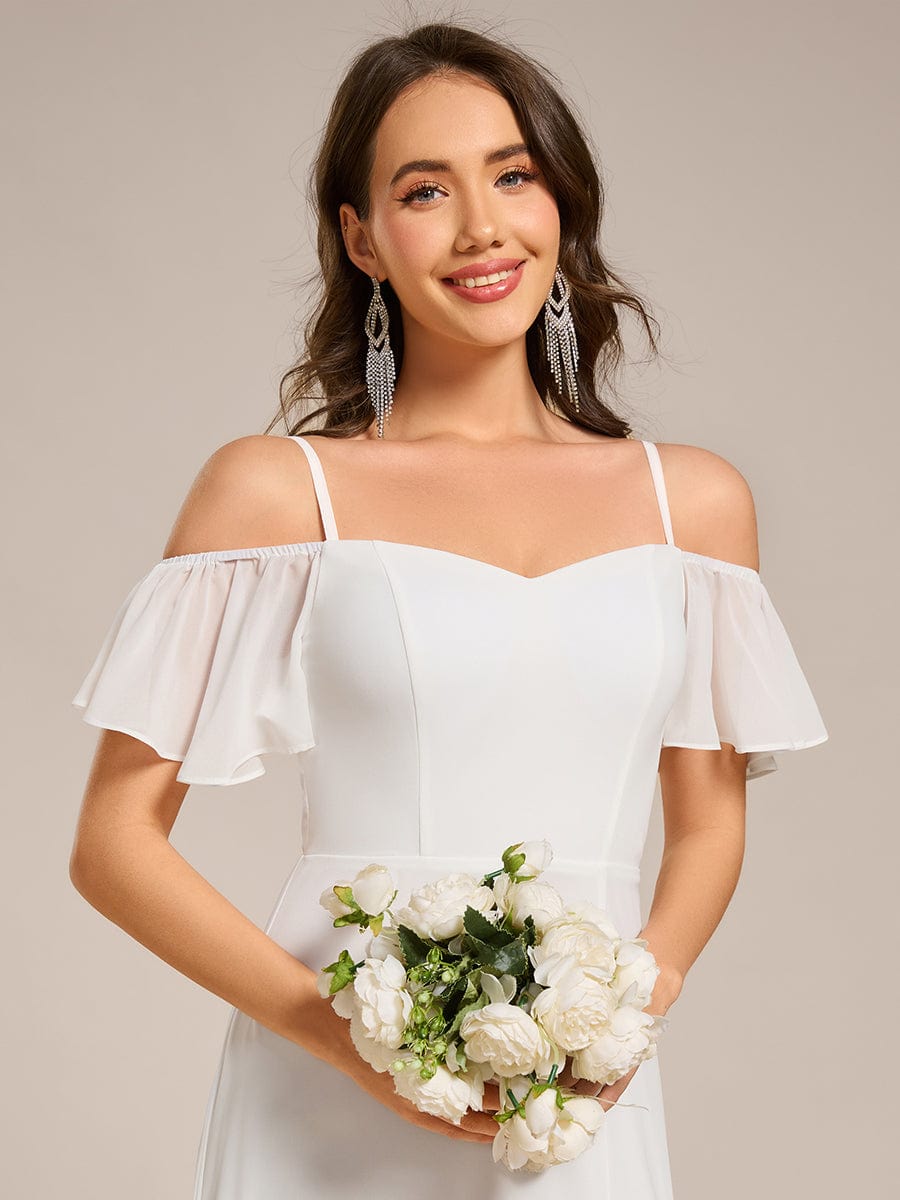 Driftly | Dress Women's Maxi Off-Shoulder - Chiffon