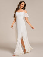Driftly | Dress Women's Maxi Off-Shoulder - Chiffon