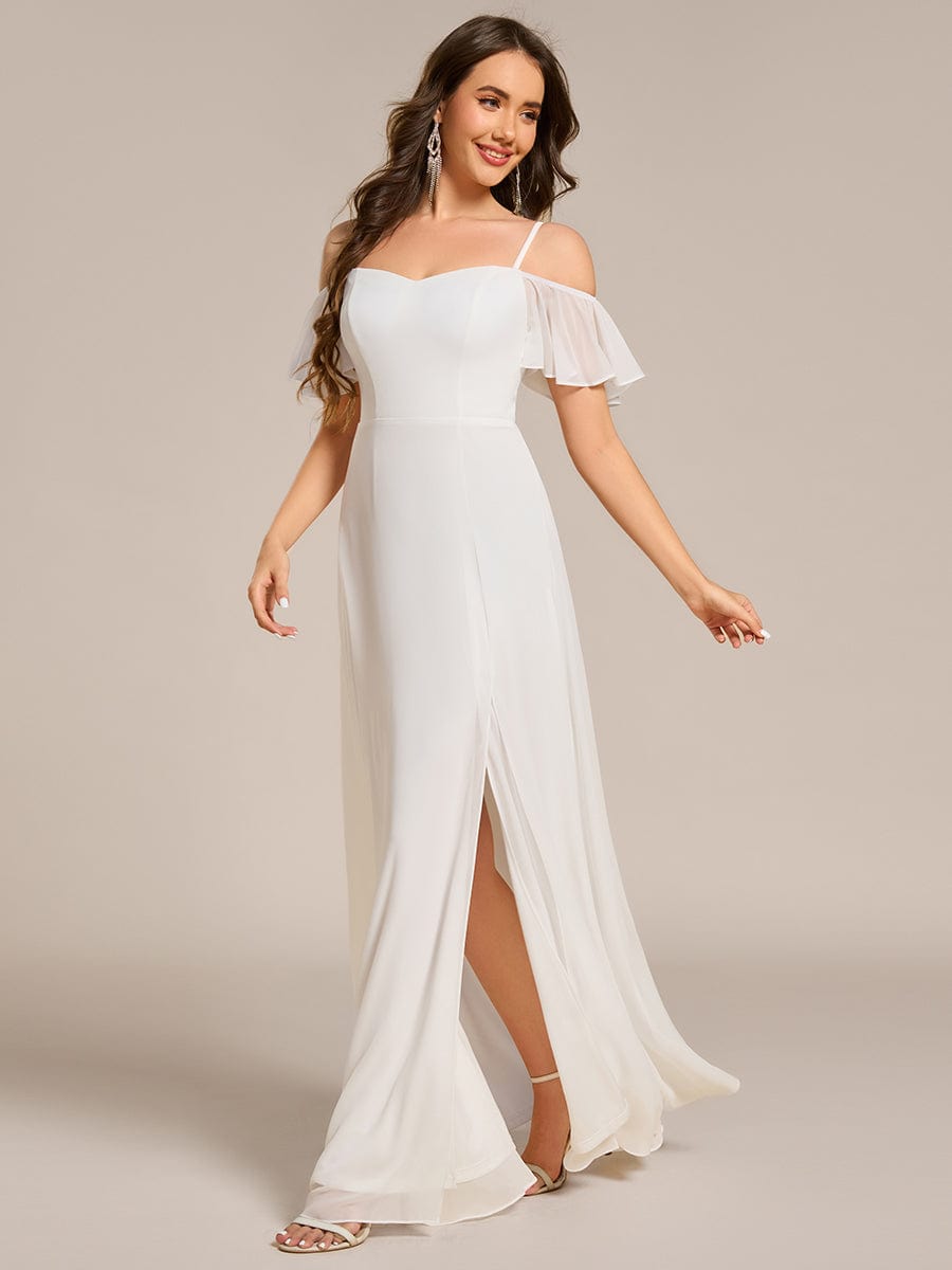 Driftly | Dress Women's Maxi Off-Shoulder - Chiffon