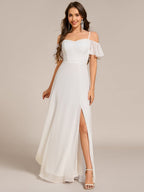Driftly | Dress Women's Maxi Off-Shoulder - Chiffon