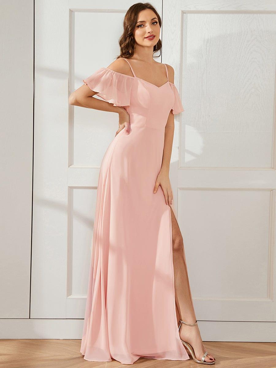 Driftly | Dress Women's Maxi Off-Shoulder - Chiffon
