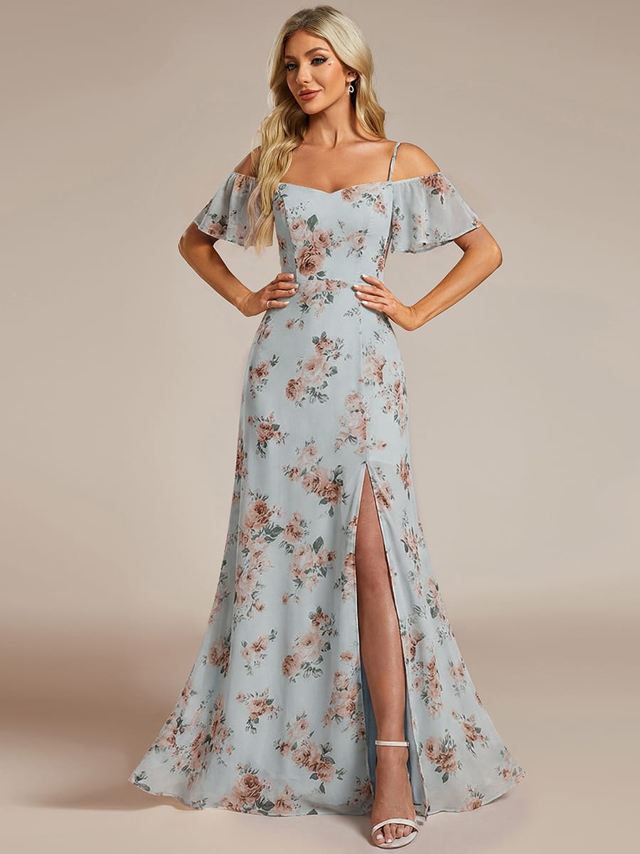 Driftly | Dress Women's Maxi Off-Shoulder - Chiffon