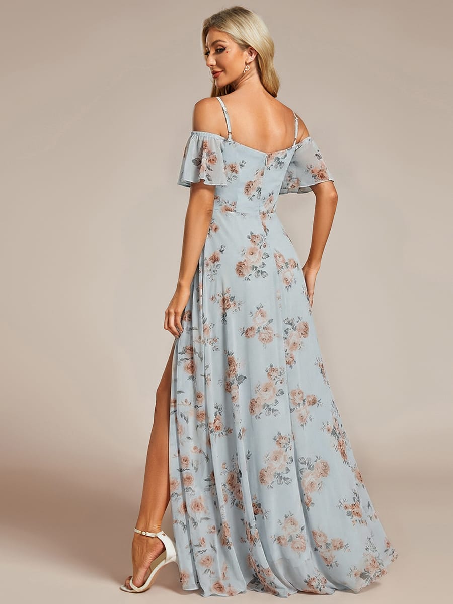 Driftly | Dress Women's Maxi Off-Shoulder - Chiffon