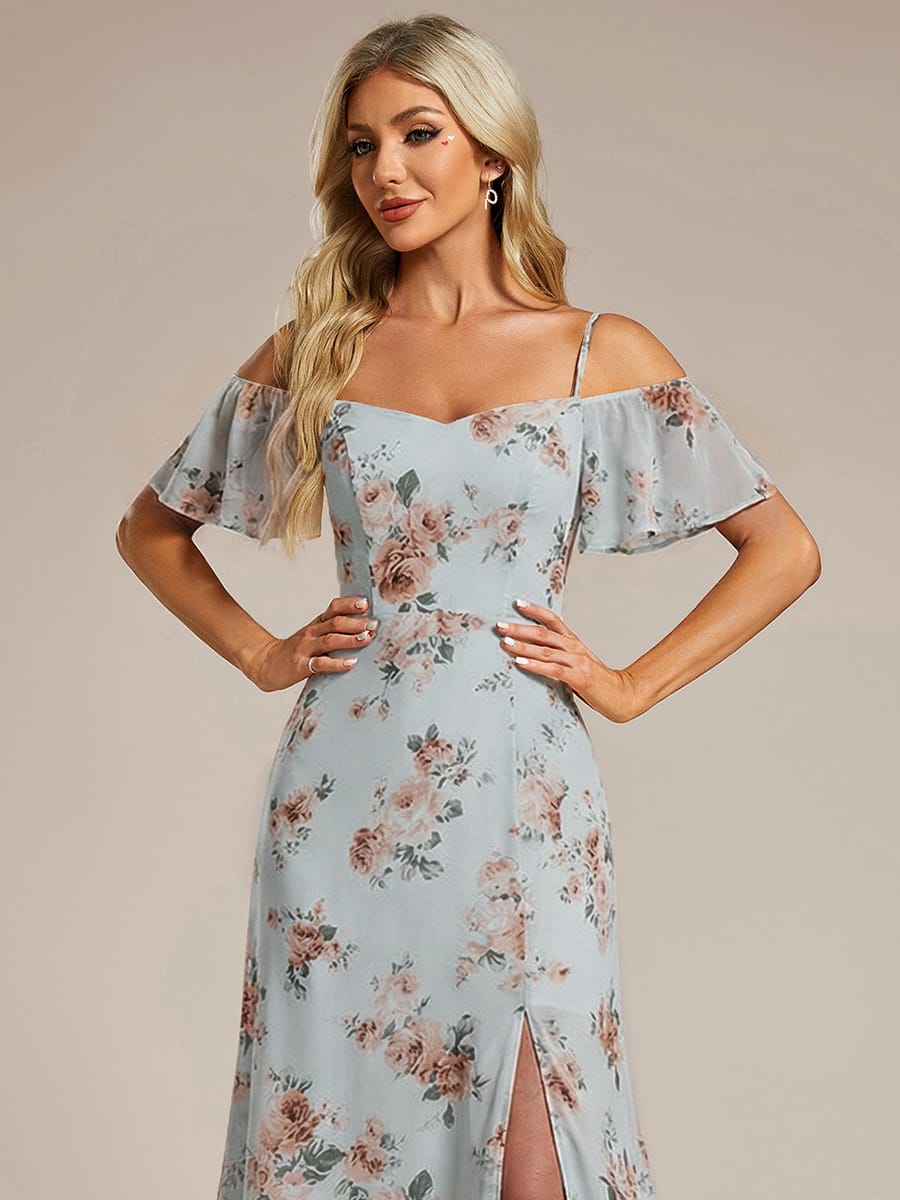 Driftly | Dress Women's Maxi Off-Shoulder - Chiffon