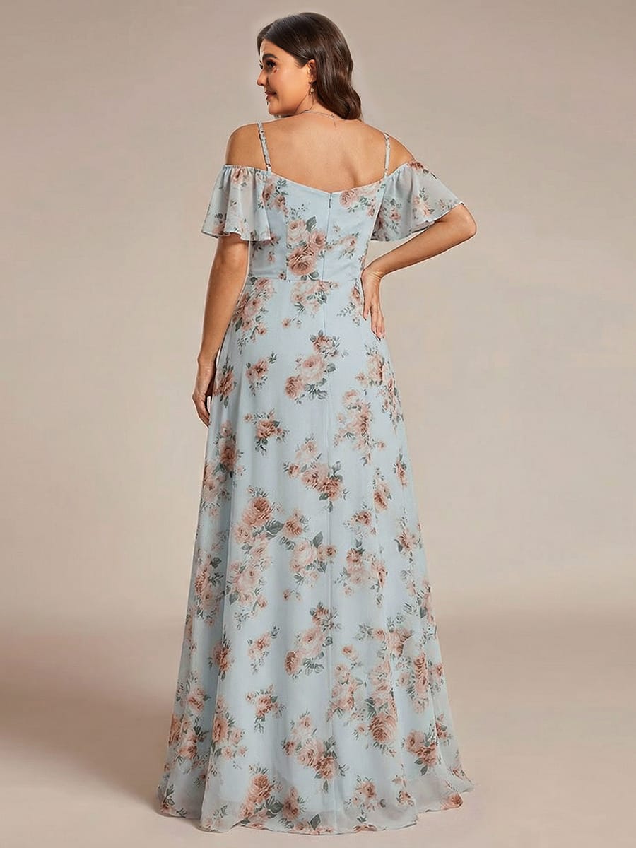 Driftly | Dress Women's Maxi Off-Shoulder - Chiffon