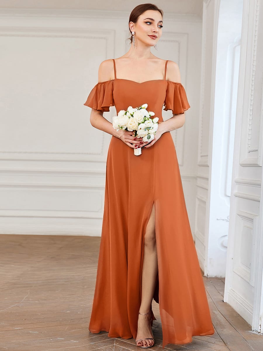 Driftly | Dress Women's Maxi Off-Shoulder - Chiffon