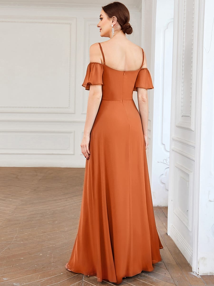 Driftly | Dress Women's Maxi Off-Shoulder - Chiffon