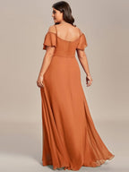 Driftly | Dress Women's Maxi Off-Shoulder - Chiffon
