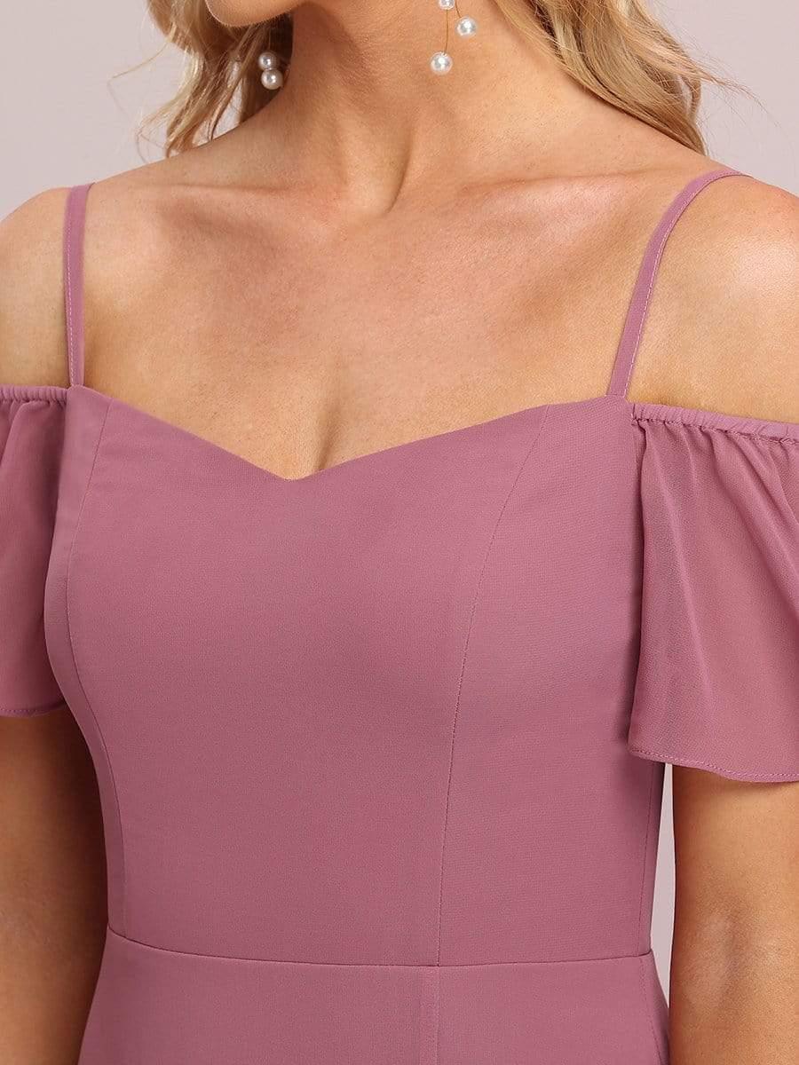 Driftly | Dress Women's Maxi Off-Shoulder - Chiffon