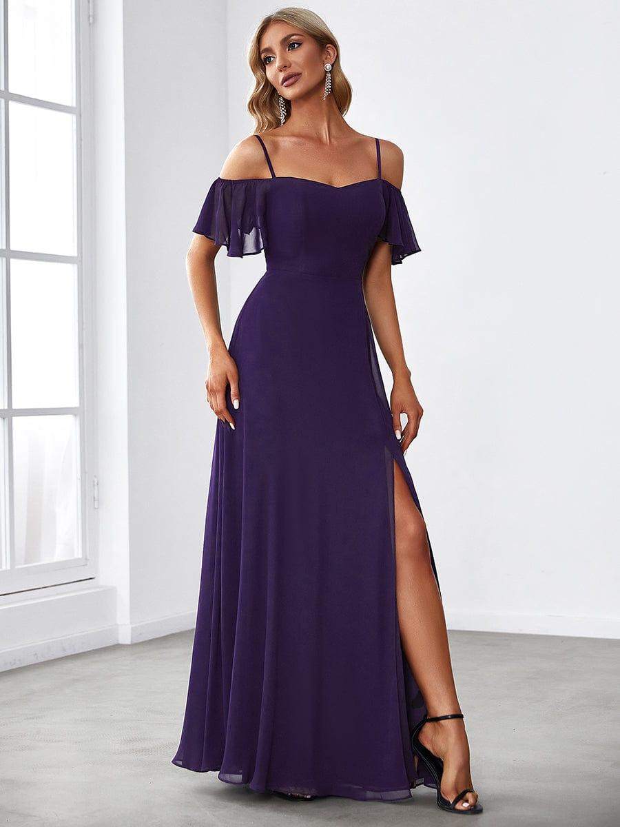 Driftly | Dress Women's Maxi Off-Shoulder - Chiffon