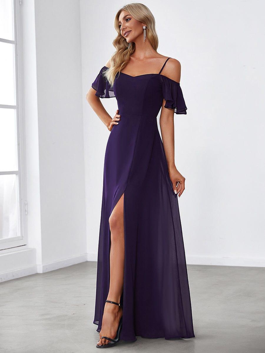 Driftly | Dress Women's Maxi Off-Shoulder - Chiffon