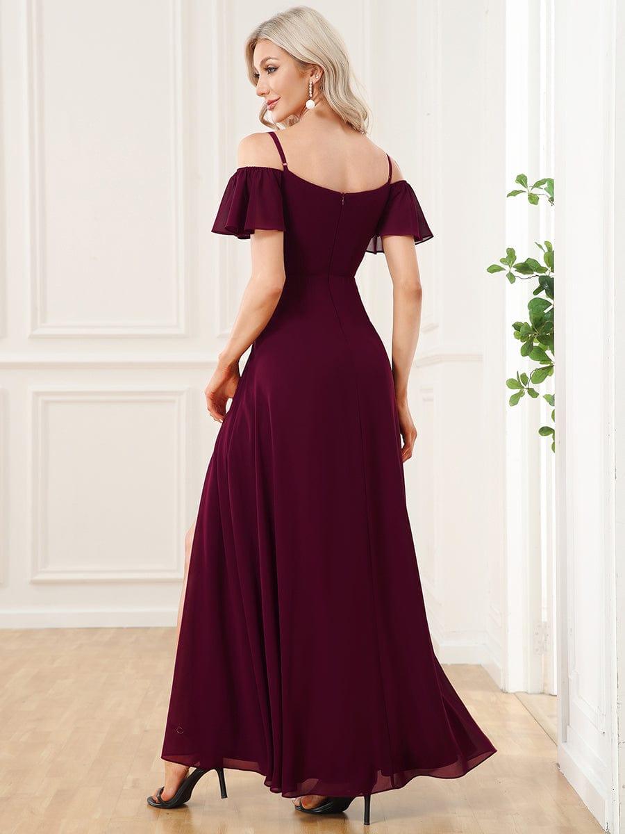 Driftly | Dress Women's Maxi Off-Shoulder - Chiffon