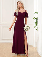 Driftly | Dress Women's Maxi Off-Shoulder - Chiffon