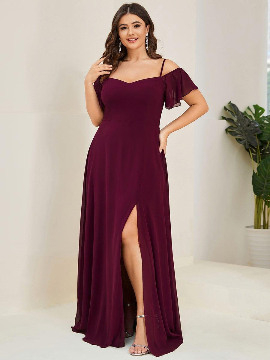 Driftly | Dress Women's Maxi Off-Shoulder - Chiffon